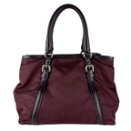 Prada Shoulder Bag Burgundy — view 3