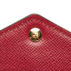 Louis Vuitton Monogram Portefeuille Zoe Trifold Wallet Compact Brown Fuchsia — view 6