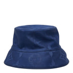 Louis Vuitton Monogram Flower Tile Daily Glam Bucket Hat Navy Blue White