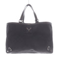 Gucci Abbey GG Canvas Tote Handbag Black