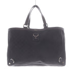 Gucci Abbey GG Canvas Tote Handbag Black