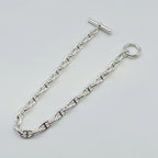 Hermes Chaine D'ancre TPM Bracelet Silver Chain — view 5