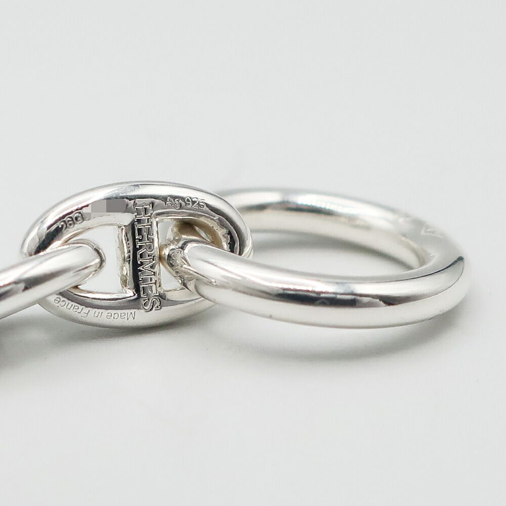 Hermes Chaine D'ancre TPM Bracelet Silver Chain — view 6