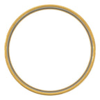 Hermes Email Bangle PM Enamel Bracelet Blue — view 2