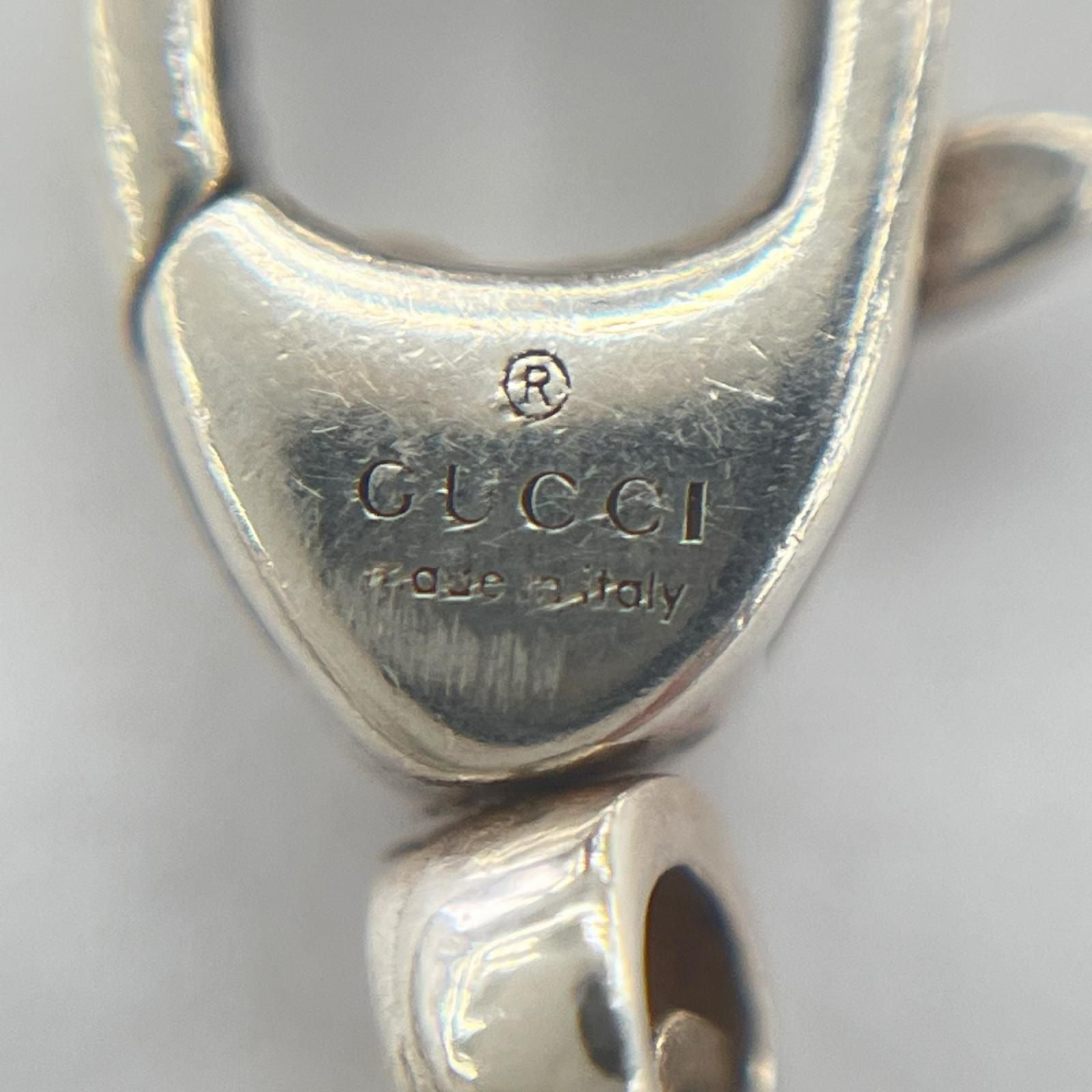 Gucci Interlocking G Necklace Silver — view 6