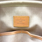 Louis Vuitton Monogram Leather Brown Handbag Gold — view 4