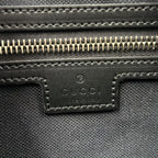Gucci Soft GG Supreme Sherry Line Leather Navy Black Red Belt Bag Silver — view 4