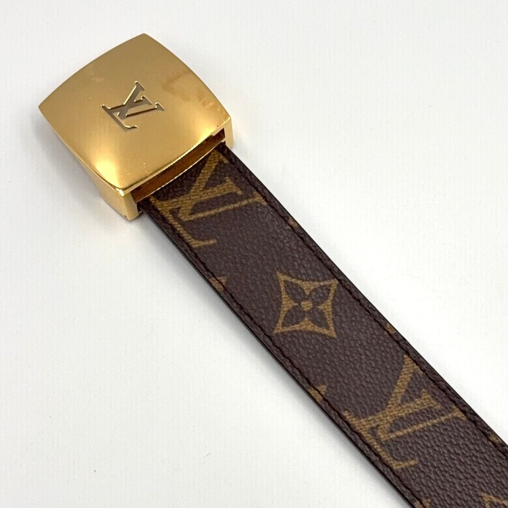 Louis Vuitton Ceinture Brown Belt Gold — view 3