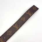 Louis Vuitton Ceinture Brown Belt Gold — view 5