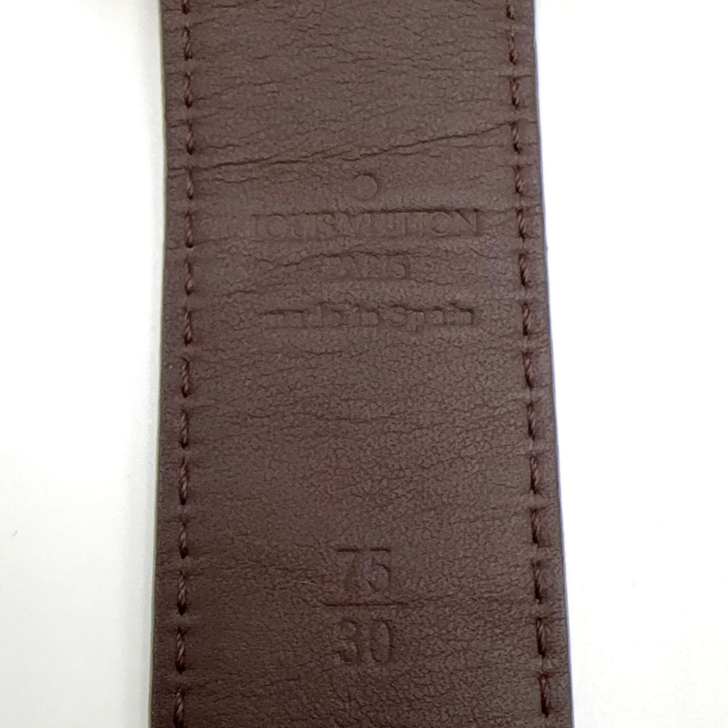 Louis Vuitton Ceinture Brown Belt Gold — view 2