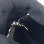 Louis Vuitton Pochette Cles Damier Graphite Leather Black Key Case Silver Key — view 8