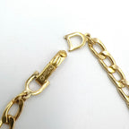 Dior Rhinestone Vintage Glass Emerald Green Clear Gold Bracelet — view 8