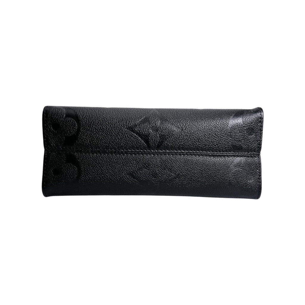 Louis Vuitton Monogram Empreinte Handbag on the Go PM Tote Noir — view 4