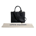 Louis Vuitton Monogram Empreinte Handbag on the Go PM Tote Noir