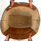 Loewe Handbag Anagram 2-Way Leather Brown — view 7