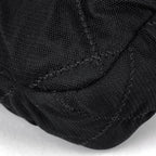 Chanel Shoulder Bag Quilted Chain Canvas Black — view 3