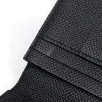 Hermes Bearn Soufflet Wallet Bifold Veau Epsom Black — view 5
