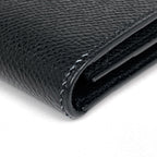 Hermes Bearn Soufflet Wallet Bifold Veau Epsom Black — view 3