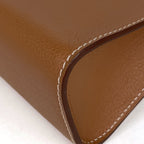 Hermes Zipengo Chaine D'ancre PM Clutch Leather Toffee — view 3
