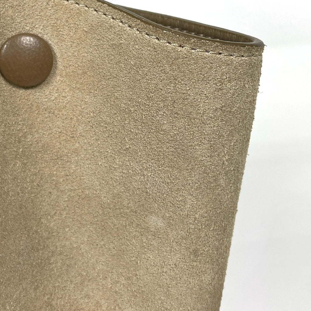 Celine Handbag Trapeze 2-Way Leather Beige — view 4