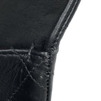 Chanel Shoulder Bag Big Quilted CC Logo Leather Black — view 6