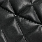 Chanel Shoulder Bag Big Quilted CC Logo Leather Black — view 4