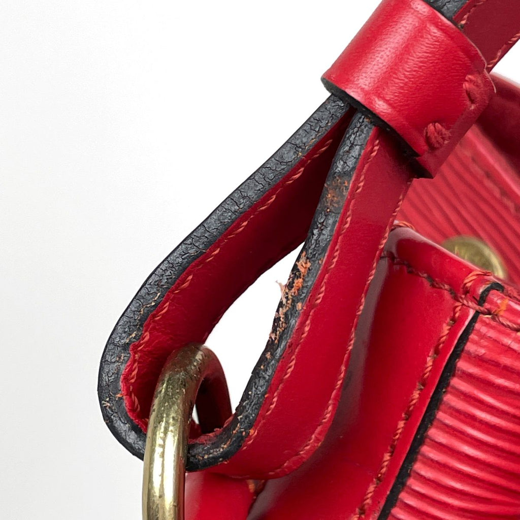 Louis Vuitton Noe Shoulder Bag Drawstring Epi Castilian — view 8