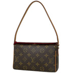 Louis Vuitton Recital Shoulder Bag Handle Monogram Brown