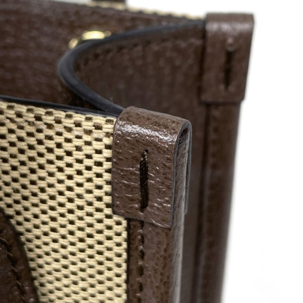 Gucci Tote Jumbo GG Mini 2-Way Canvas Brown — view 4
