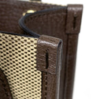 Gucci Tote Jumbo GG Mini 2-Way Canvas Brown — view 4