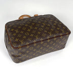 Louis Vuitton Deauville Handbag Handle Bowling Vanity Monogram Brown — view 2