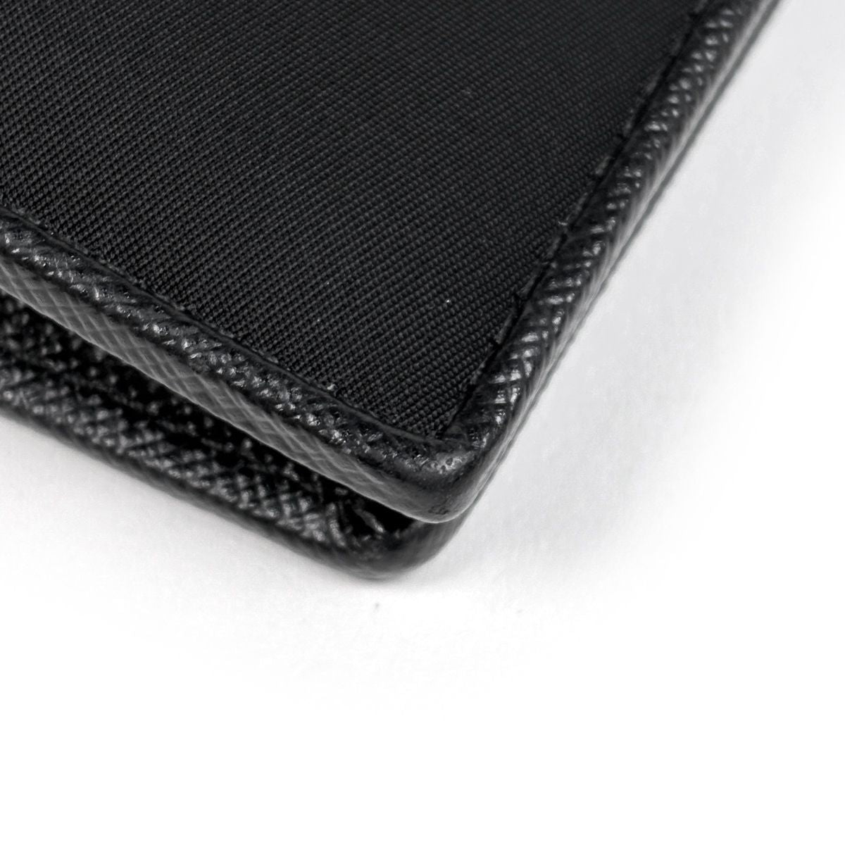 Prada Bifold Wallet Nylon Nero — view 3