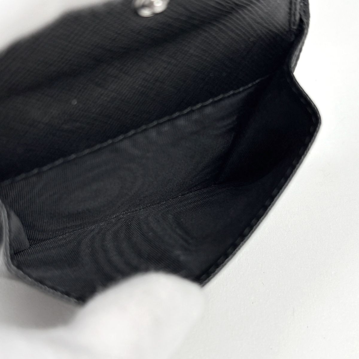 Prada Bifold Wallet Nylon Nero — view 5