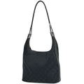 Gucci Shoulder Bag GG Pattern Canvas Black