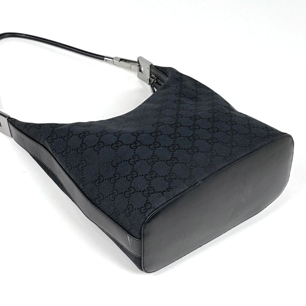 Gucci Shoulder Bag GG Pattern Canvas Black — view 2