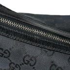 Gucci Shoulder Bag GG Pattern Canvas Black — view 5