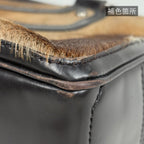 Celine Boogie Bag Handbag Calf Hair Brown — view 5