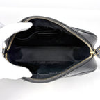 Saint Laurent Shoulder Bag Lou Fringe Leather Black — view 8