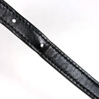 Saint Laurent Shoulder Bag Lou Fringe Leather Black — view 6