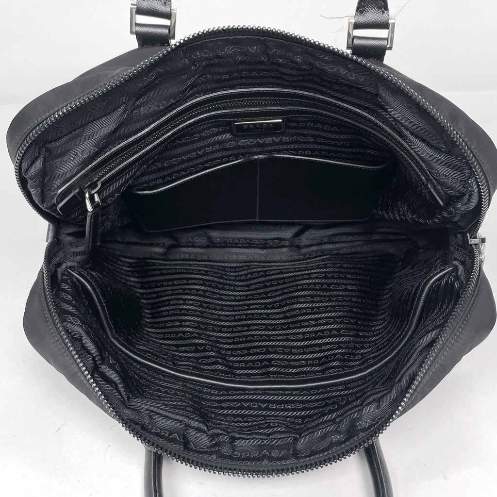 Prada Business Bag Nylon Nero — view 8