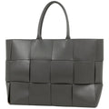 Bottega Veneta Tote Arco Large Leather Gray