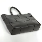 Bottega Veneta Tote Arco Large Leather Gray — view 2
