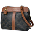 Celine Shoulder Bag Triomphe Teen Cabas de France Brown