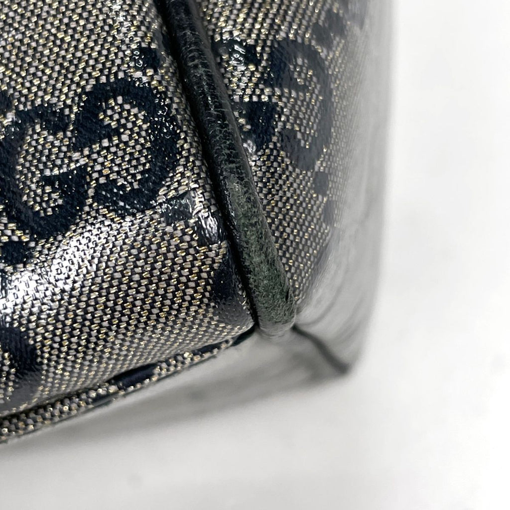 Gucci Handbag GG Crystal Pattern Beige Black — view 3