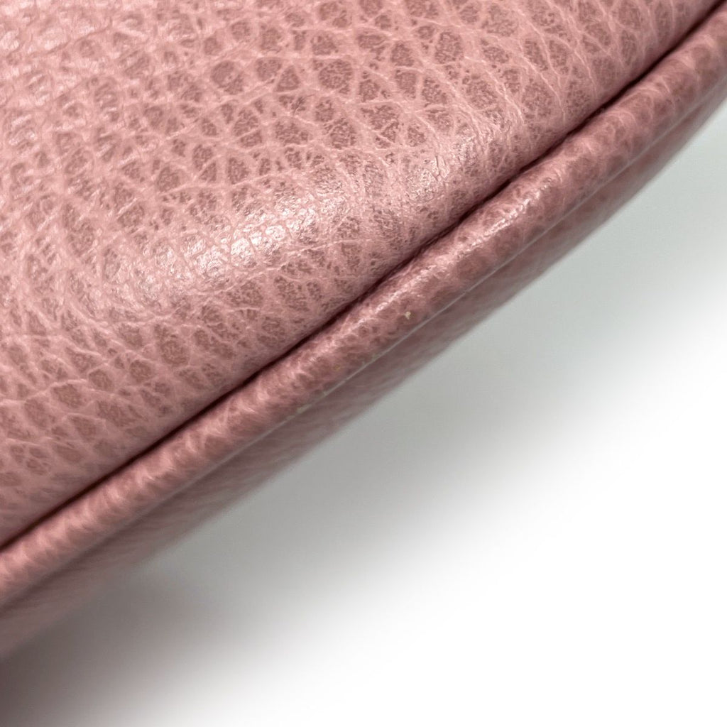 Gucci Handbag Interlocking G 2-Way Leather Pink — view 3