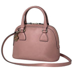 Gucci Handbag Interlocking G 2-Way Leather Pink