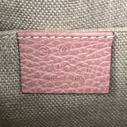 Gucci Handbag Interlocking G 2-Way Leather Pink — view 8
