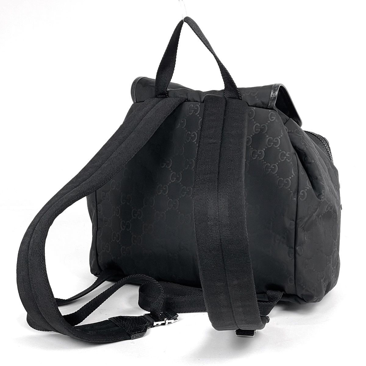 Gucci Backpack GG Pattern Nylon Black — view 2