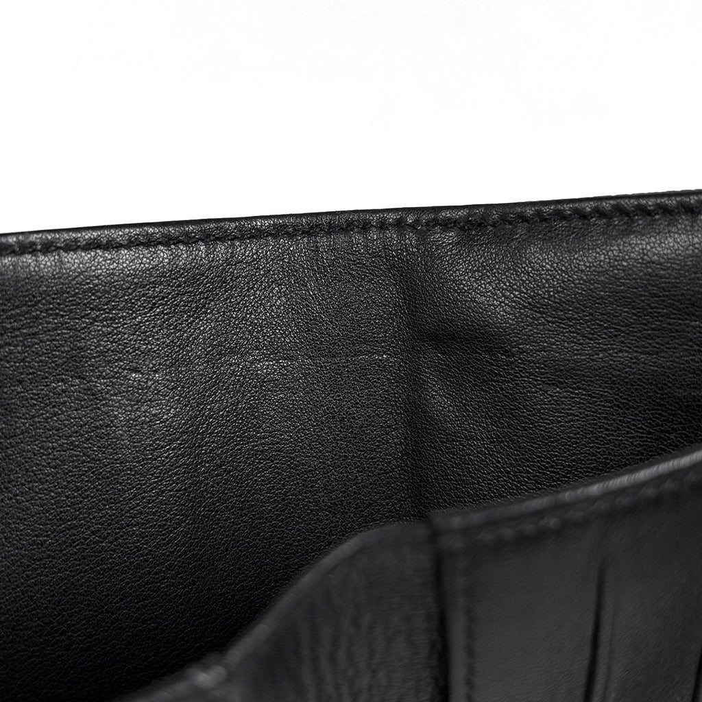 Chanel Bifold Wallet CC Logo Caviar Leather Black — view 7