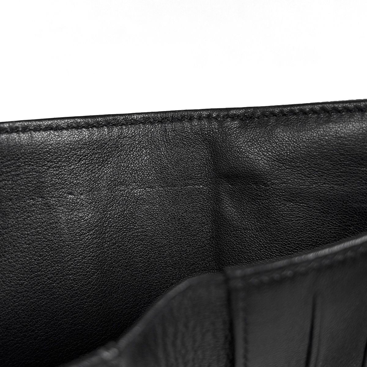 Chanel Bifold Wallet CC Logo Caviar Leather Black — view 7